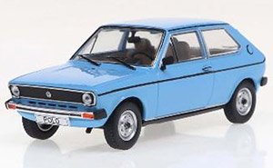 VW ポロ (MK I) 1975 ライトブルー (ミニカー)