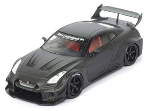 LB-Silhouette WORKS 35GT-RR 2019 Black (Diecast Car)