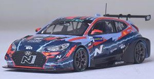 Hyundai Veloster N ETCR 2021 ETCR France Pau-Arnos Circuit #27 J.Filippi (Diecast Car)