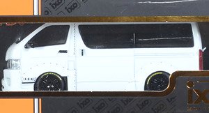 トヨタ ハイエース ワイドボディ 2018 メタリックパールホワイト (ミニカー)