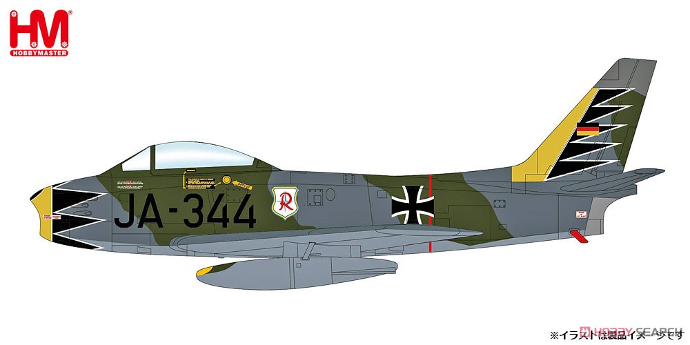 セイバー Mk.6 `西ドイツ空軍 JG-71 リヒトホーフェン JA-344″ (完成品飛行機) その他の画像1