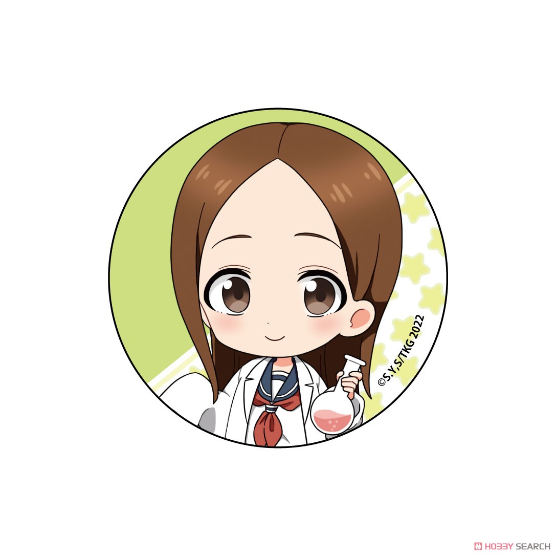 からかい上手の高木さん3 描き起こし缶バッジセット (理科&家庭科) (キャラクターグッズ) 商品画像1