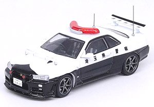Nissan スカイライン GT-R (R34) 埼玉県警 (ミニカー)