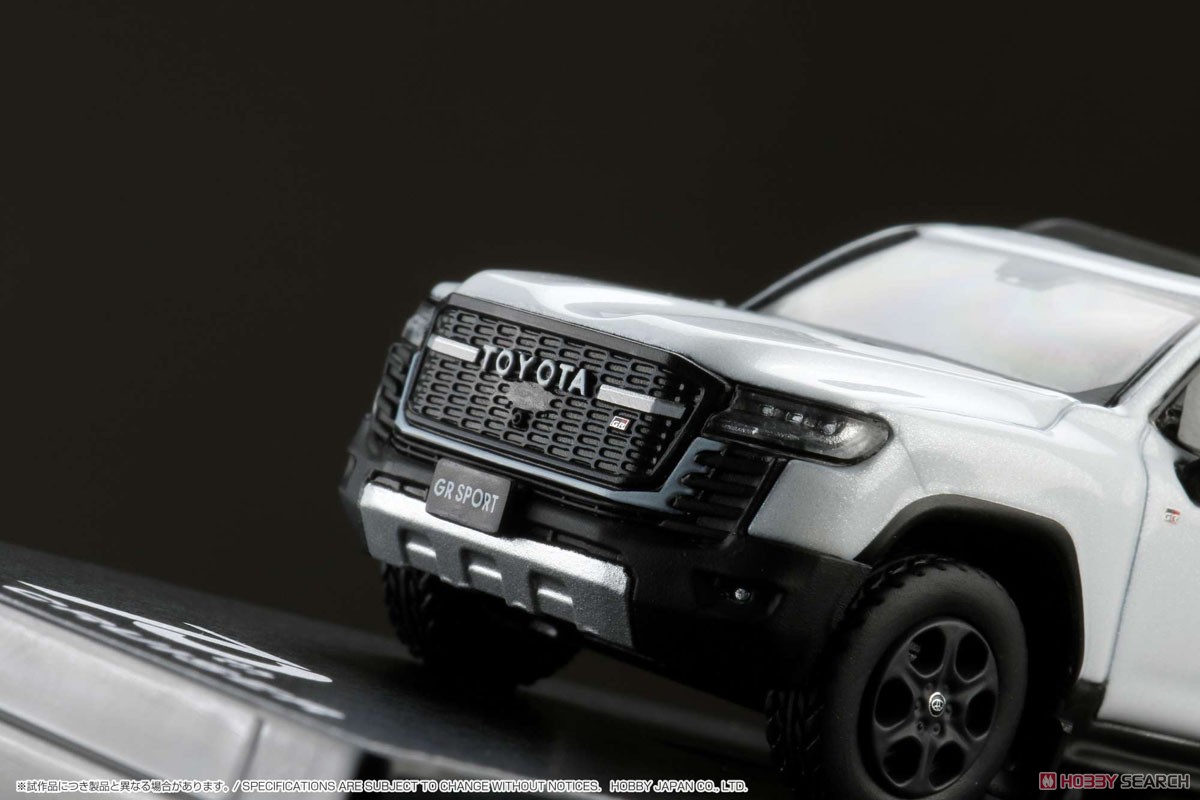 Toyota Land Cruiser (JA300W) GR Sport Precious White Pearl / Black+Dark Red Interior (Diecast Car) Item picture3