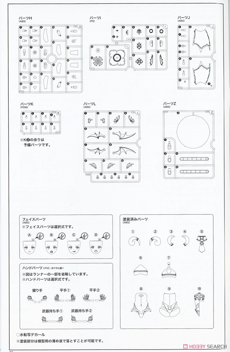 Arcanadea Velretta (Plastic model) Assembly guide16