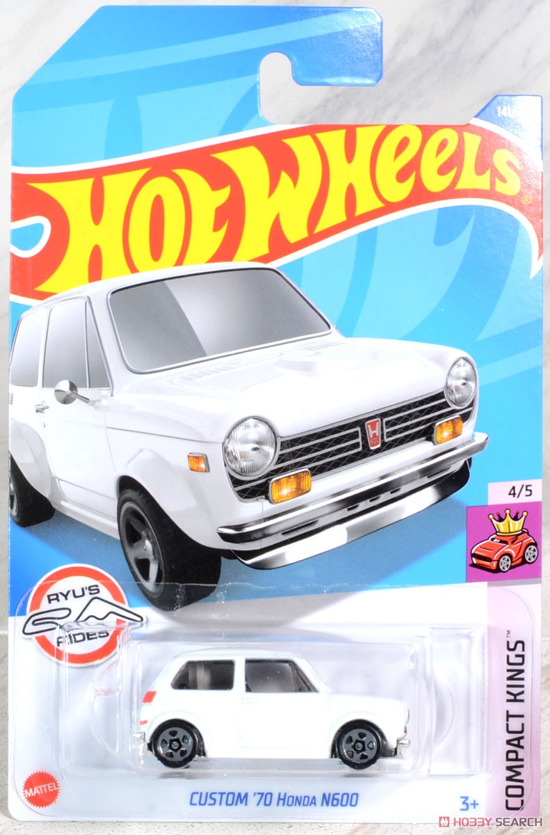 ホットウィール ベーシックカー カスタム `70 ホンダ N600 (玩具) パッケージ1
