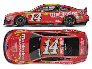 Chase Briscoe 2022 Mahindra Tractors Throwback Ford Mustang NASCAR 2022 Next Generation (Diecast Car)