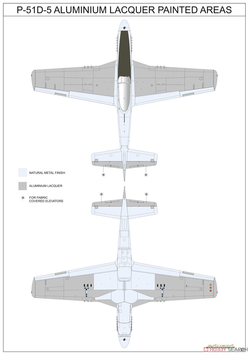 「レッドテールズ」 P-51D デュアルコンボ リミテッドエディション (プラモデル) 塗装14