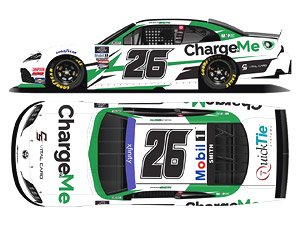 `チャンドラー・スミス` #26 チャージ・ミー TOYOTA スープラ NASCAR Xfinityシリーズ 2022 【フードオープン】 (ミニカー)
