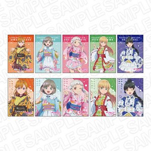 ラブライブ！スーパースター!! スクエアカンバッジ 和風ドレス ver. (10個セット) (キャラクターグッズ)