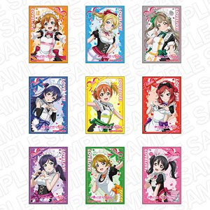 ラブライブ！スクールアイドルフェスティバル ALL STARS スクエアカンバッジ もぎゅっとloveで接近中！ ver. (9個セット) (キャラクターグッズ)