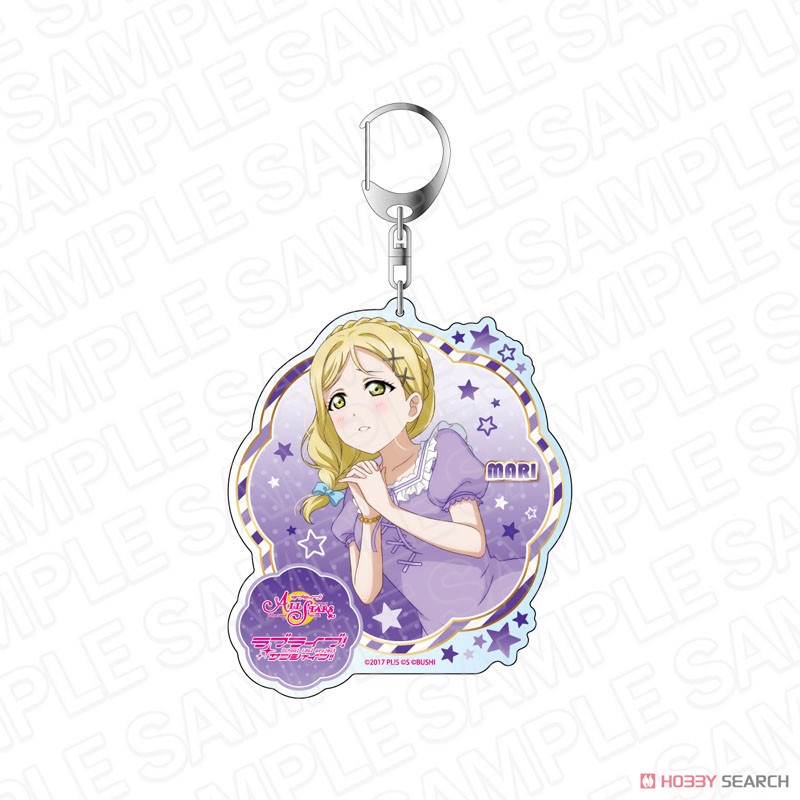 ラブライブ！スクールアイドルフェスティバル ALL STARS デカキーホルダー 小原鞠莉 月夜のフェアリーテイル ver. (キャラクターグッズ) 商品画像1