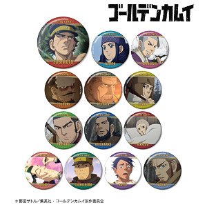 TV Animation [Golden Kamuy] Trading Scene Picture Can Badge (Set of 13) (Anime Toy)