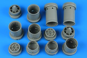 F-4B/N/C/D Phantom II Exhaust Nozzles (for Academy) (Plastic model)