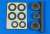B-26K Invader Wheels & Paint Masks Late (for ICM) (Plastic model) Item picture1