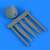 P-40E Warhawk Propellers (for Hasegawa) (Plastic model) Item picture1