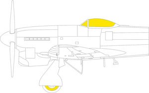 ホーカー テンペスト Mk.V 塗装マスクシール (エアフィックス用) (プラモデル)