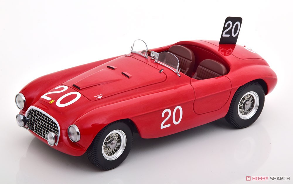 Ferrari 166 MM Barchetta Winner 24h Spa 1949 Red (Diecast Car) Item picture1