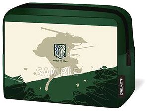 Attack on Titan Square Pouch Levi (Anime Toy)