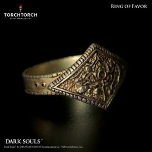 Dark Souls x Torch Torch/ Ring Collection : Ring of Favor Mens Model Mens Size: 11 (Completed)