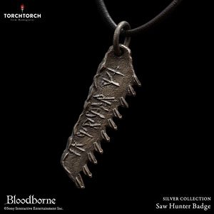 Bloodborne x Torch Torch/ Silver Collection : Saw Hunter Badge Regular Model (Completed)