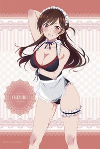 TV Animation [Rent-A-Girlfriend] [Especially Illustrated] B2 Tapestry [Swimwear Maid Ver.] (1) Chizuru Mizuhara (Anime Toy)