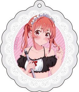 TV Animation [Rent-A-Girlfriend] [Especially Illustrated] Acrylic Key Ring [Swimwear Maid Ver.] (4) Sumi Sakurasawa (Anime Toy)