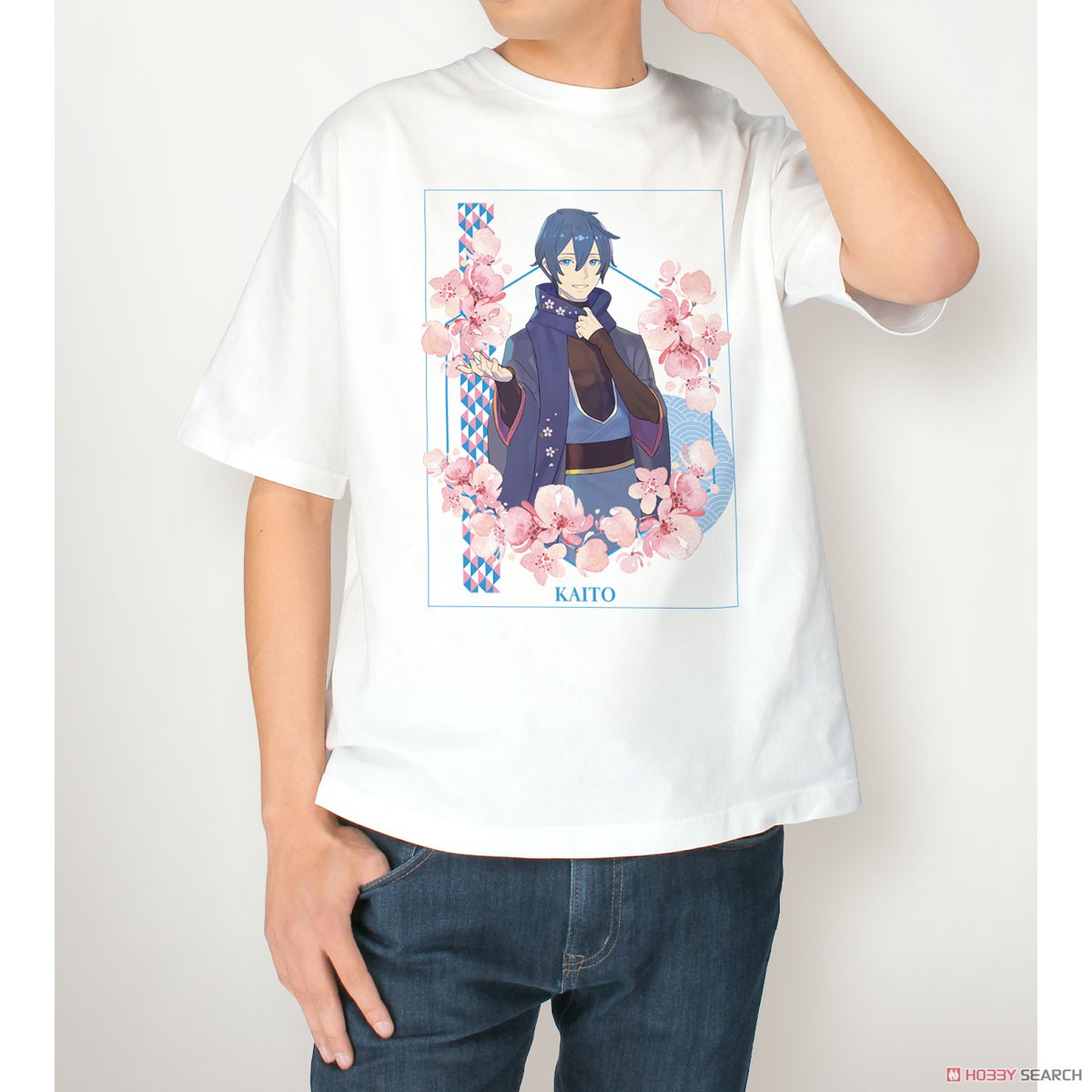 Sakura Miku [Especially Illustrated] Kaito Art by Kuro Big Silhouette T-Shirt Unisex M (Anime Toy) Other picture1