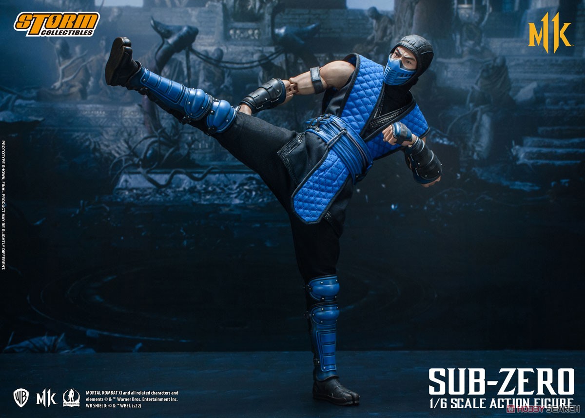 Mortal Kombat 11 1/6 Action Figure Sub-Zero (Fashion Doll) 商品画像13