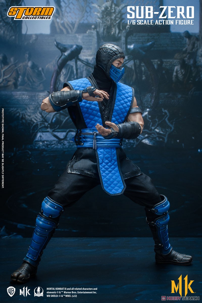 Mortal Kombat 11 1/6 Action Figure Sub-Zero (Fashion Doll) 商品画像8