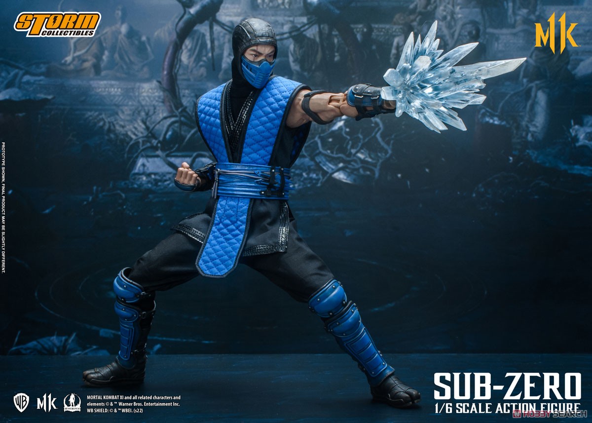Mortal Kombat 11 1/6 Action Figure Sub-Zero (Fashion Doll) 商品画像9