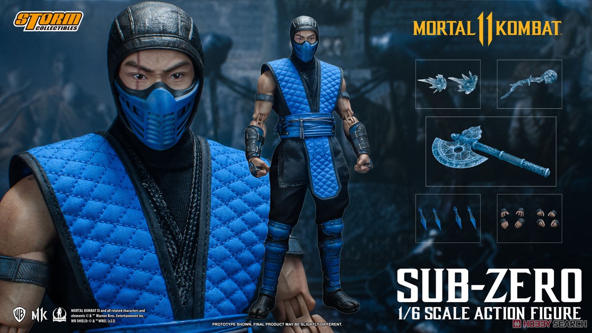 Mortal Kombat 11 1/6 Action Figure Sub-Zero (Fashion Doll) その他の画像1 Modal