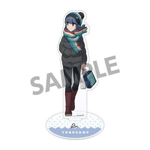 Laid-Back Camp [Especially Illustrated] Acrylic Figure Rin Shima Hamamatsu Souvenir Ver. (Anime Toy)