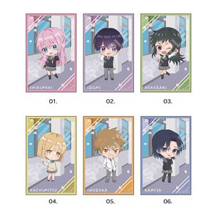 [Miss Shikimori is Not Just Cute] Satin Sticker 01 Vol.1 Box B (Set of 6) (Anime Toy)