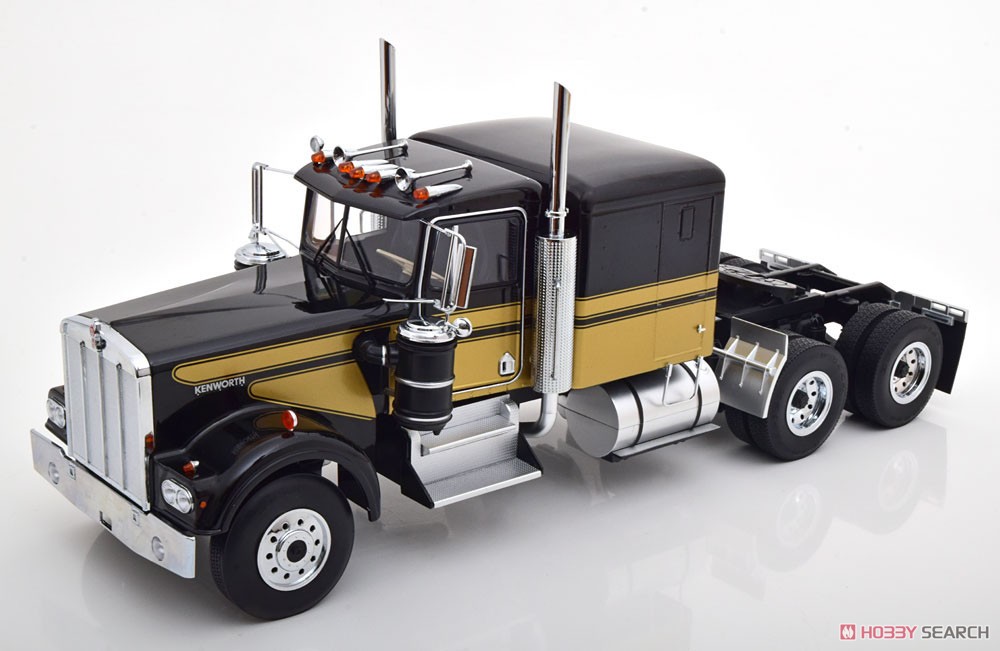 Kenworth W900 black/gold (ミニカー) 商品画像1