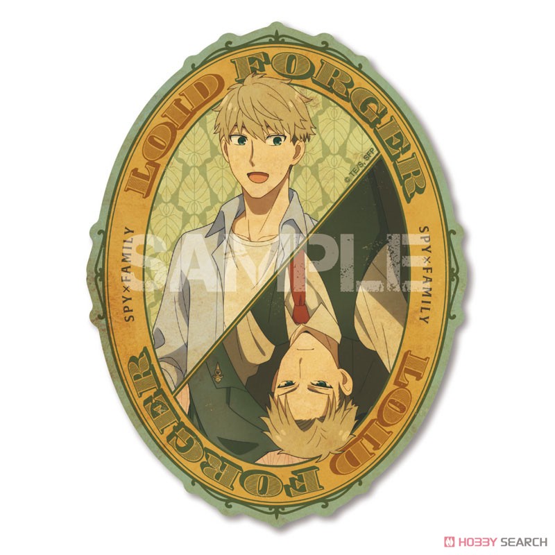 SPY×FAMILY トラベルステッカー 1. ロイド・フォージャー (キャラクターグッズ) 商品画像1