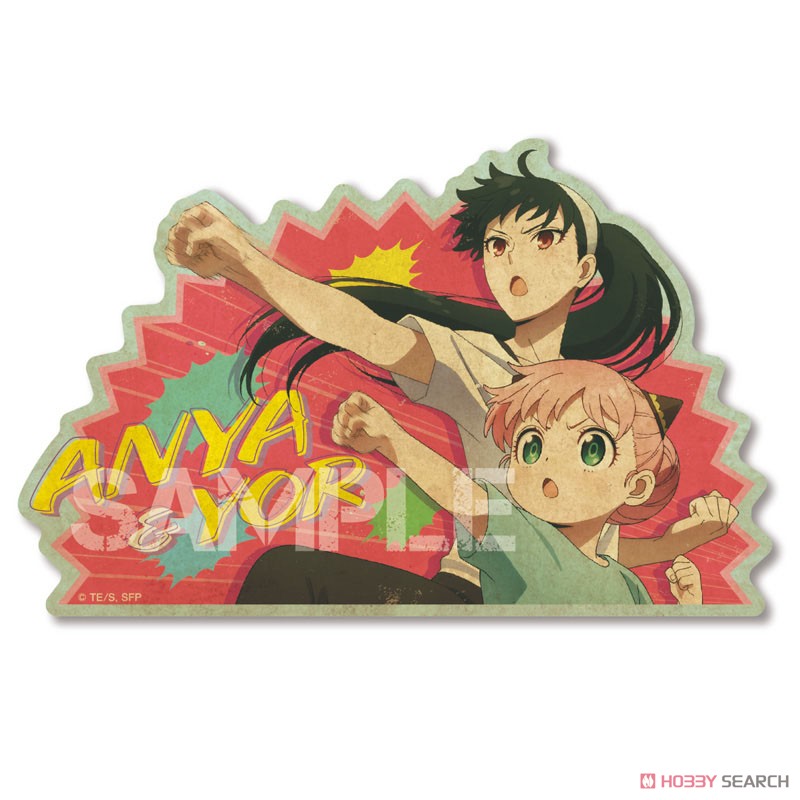 Spy x Family Travel Sticker 6. Anya & Yor (Anime Toy) Item picture1