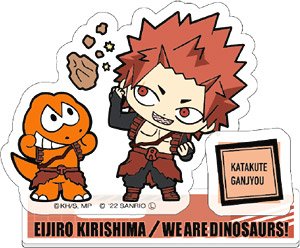 My Hero Academia x Sanrio Characters Acrylic Stand A Kirishima & We Are Dinosaurs! (Anime Toy)