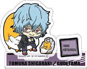 My Hero Academia x Sanrio Characters Acrylic Stand A Shigaraki & Gudetama (Anime Toy)