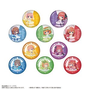 映画「五等分の花嫁」 トレーディング缶バッジ＜きゃらどるちぇ＞ (10個セット) (キャラクターグッズ)