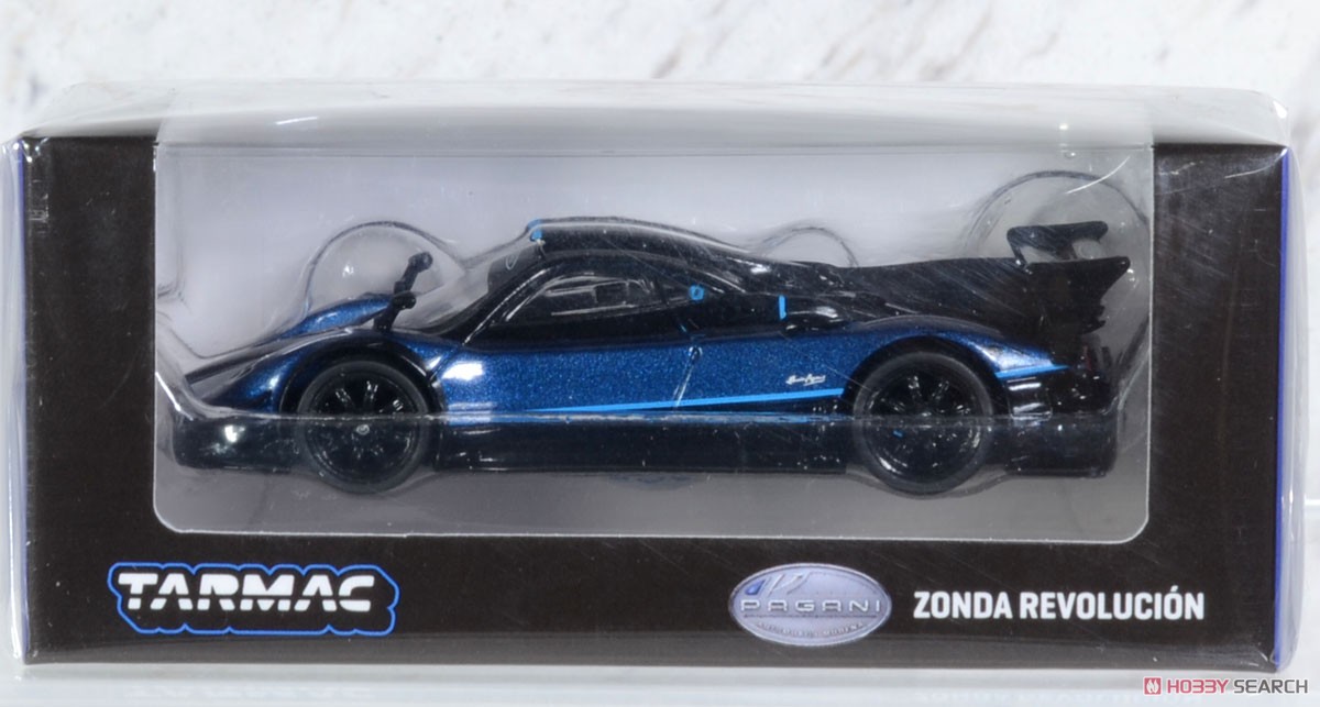 Pagani Zonda Revolucion Blue Metallic (Diecast Car) Package1