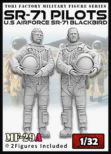 SR-71 Pilots Set (2 Figures) (Plastic model)
