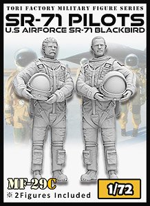 SR-71 Pilots Set (2 Figures) (Plastic model)