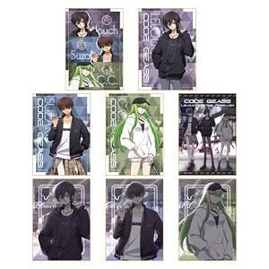 Code Geass Lelouch of the Rebellion Trading Colored Paper Collection (Set of 8) (Anime Toy)