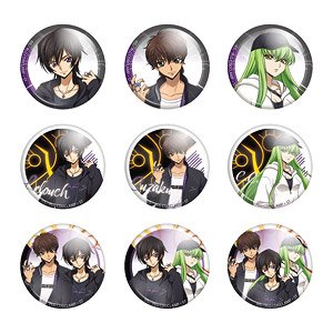 コードギアス 反逆のルルーシュ トレーディング缶バッジ (9個セット) (キャラクターグッズ)