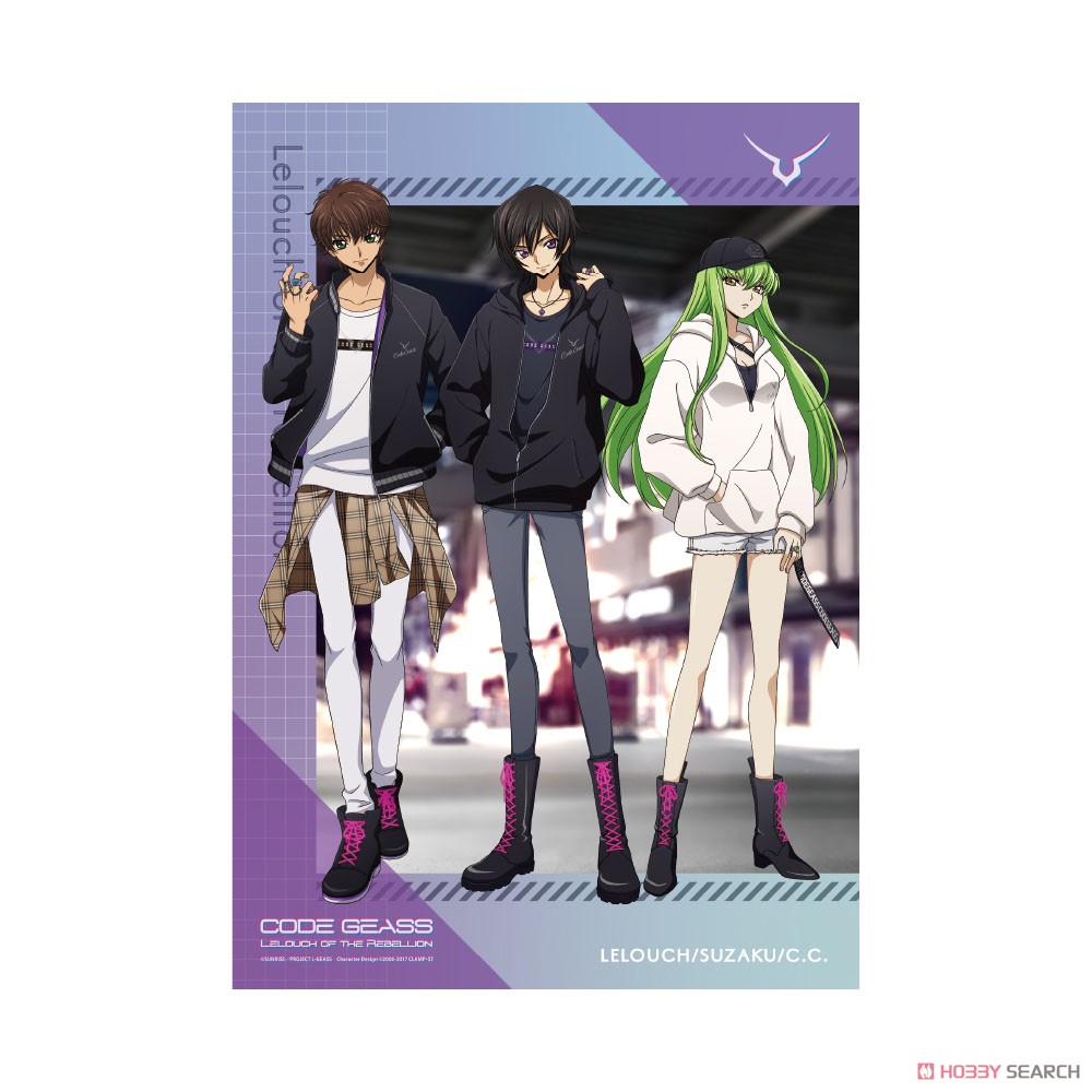 コードギアス 反逆のルルーシュ A3クリアポスター (キャラクターグッズ) 商品画像1