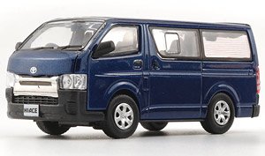 トヨタ ハイエース KDH200V 2015 ダークネイビー RHD (ミニカー)