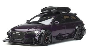 アウディ RS6 アバント (C7) ボディキット (パープル) (ミニカー)