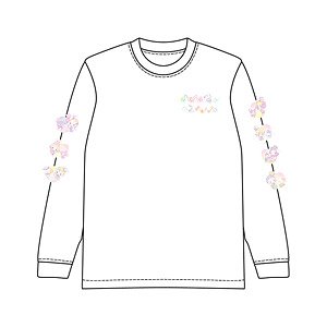 Tokyo Revengers & Sanrio Characters Long T-Shirt Easter Ver. (White / M) (Anime Toy)
