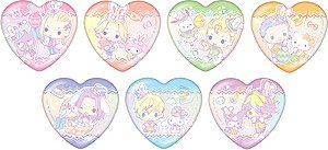 Tokyo Revengers & Sanrio Characters Heart Can Badge Easter Ver. (Set of 7) (Anime Toy)
